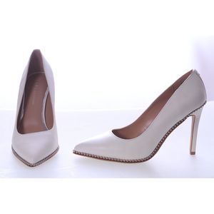 Women's Pointed Closed Toe Dress Heels Ideal Work Church Wedding Evening Size 8